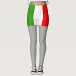 Italien Leggings<br><div class="desc">flagga för italien</div>