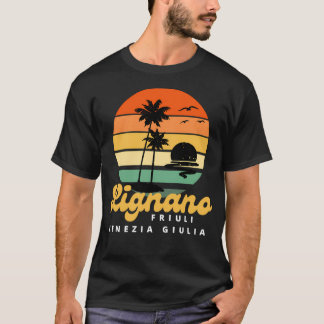 Italien Lignano Friuli Venezia Beach Vacation T Shirt