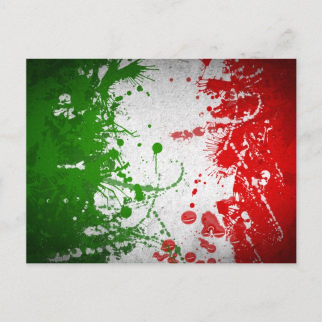 Italien linje vykort (Framsida)