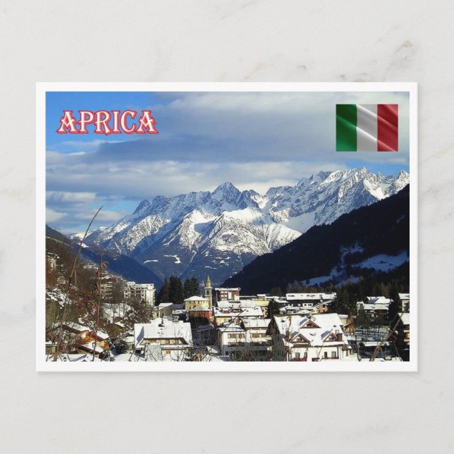 Italien - Lombardiet - Aprica - Adamello - Vykort (Framsida)