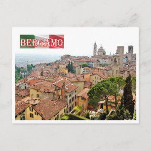Italien - Lombardiet - Bergamo - Vykort