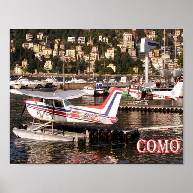 Italien - Lombardiet - Como - Poster (Framsidan)
