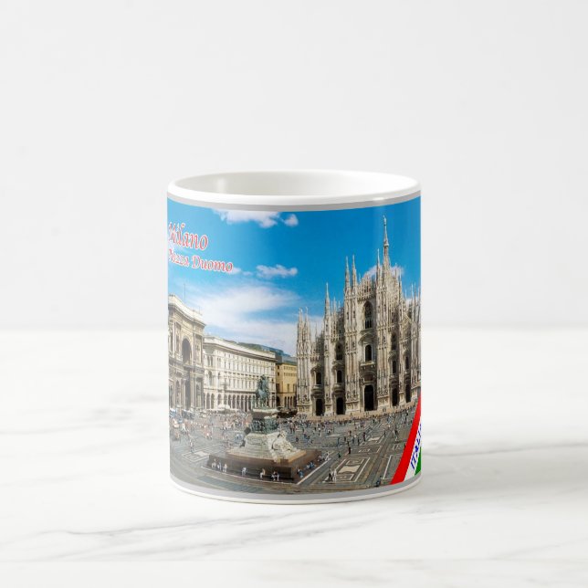 Italien - Lombardiet - Milano - Duomo Square - Kaffemugg (Center)