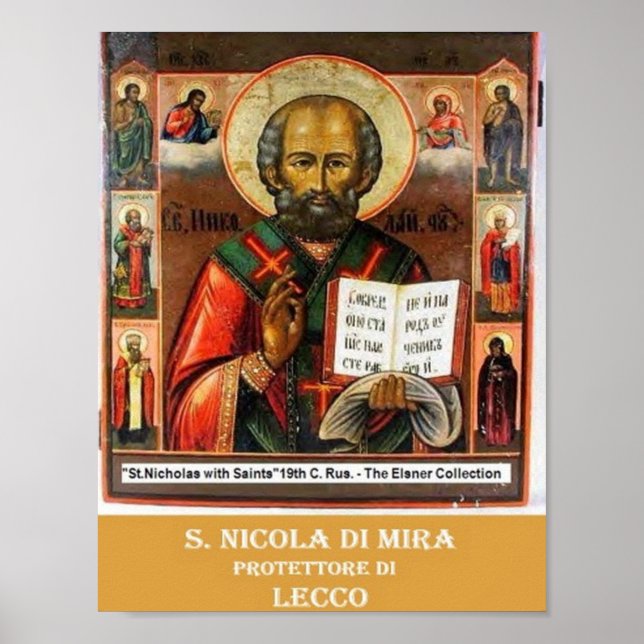 Italien - Lombardiet - San Nicola di Mira - Poster (Framsidan)