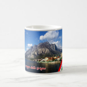 Italien - Lombardiet - Sjö Como - Gruppo delle Gri Kaffemugg