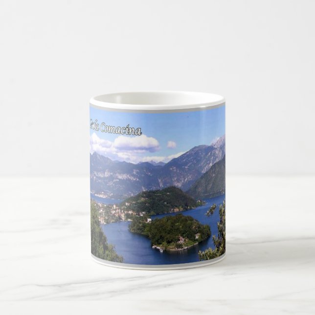 Italien - Lombardiet - Sjö Como - Isola Comacina - Kaffemugg (Center)