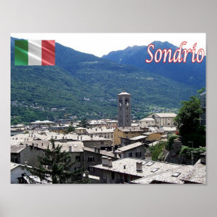 Italien - Lombardiet - Sondrio - Poster