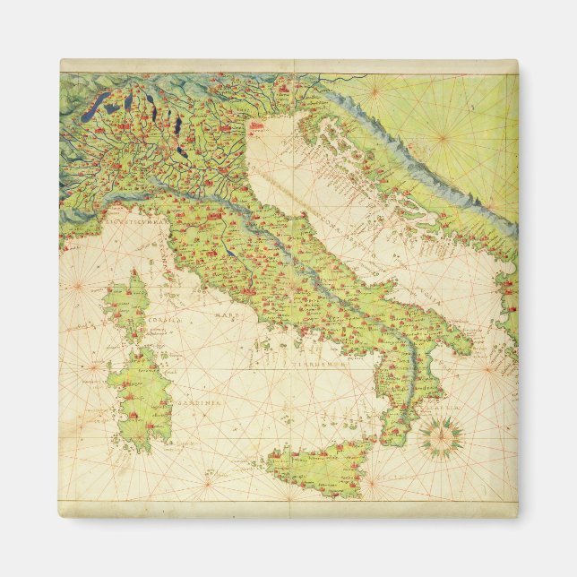 Italien Magnet (Framsidan)