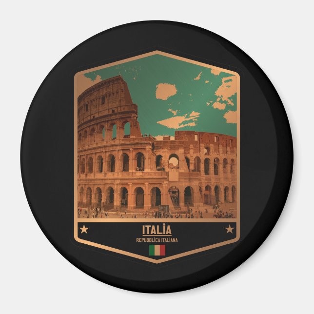Italien Magnet (Framsidan)