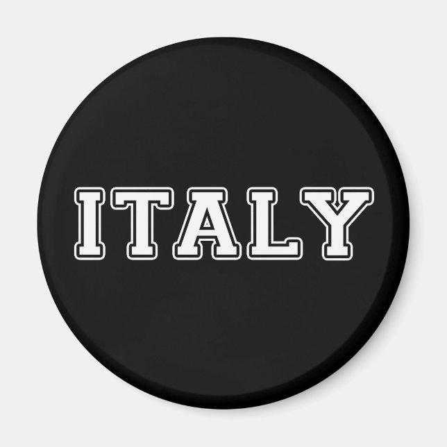 Italien Magnet (Framsidan)