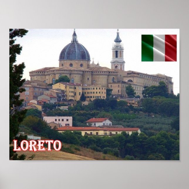 Italien - Marscherna - Loreto - Poster (Framsidan)