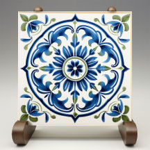 Italien Medallion Sicilian, Blommigt