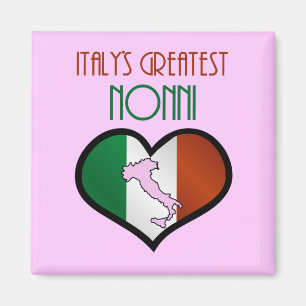 Italien mest underbara Nonni Magnet