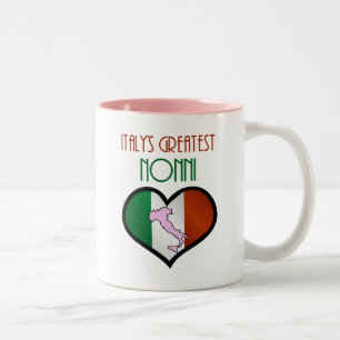 Italien mest underbara Nonni Två-Tonad Mugg