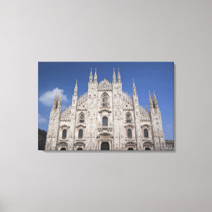 Italien, Milano, Milano. Milan Cathedral, 2 Canvastryck