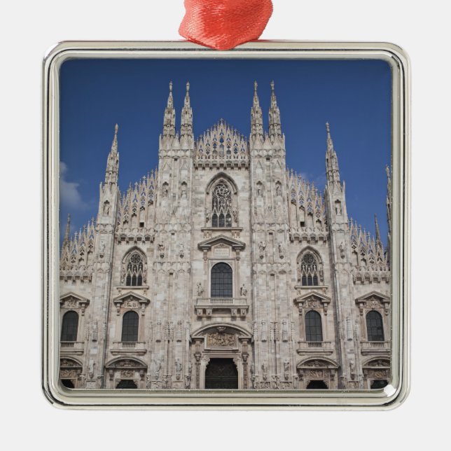 Italien, Milano, Milano. Milan Cathedral, 2 Julgransprydnad Metall (Framsidan)