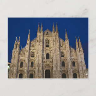 Italien, Milano, Milano. Milanodomen, Vykort