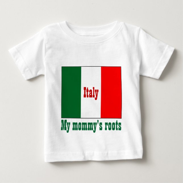 Italien min mamma t-shirt (Framsida)
