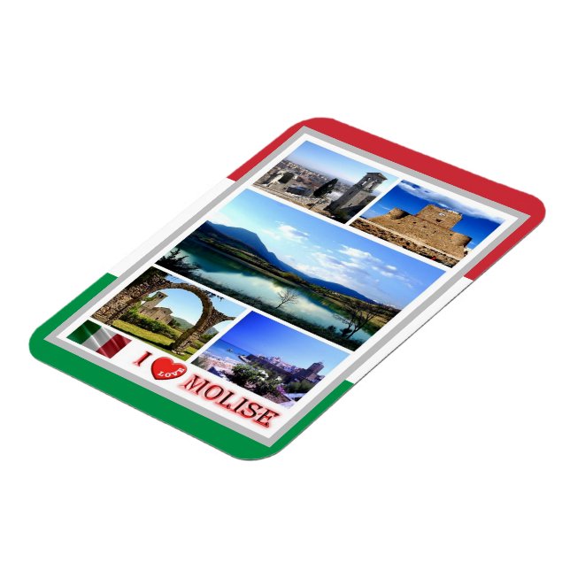 Italien - Molise - I Kärlek - Magnet (Vänstra Sidan)