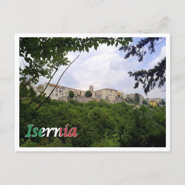 Italien - Molise - Isernia - Glimpse - Vykort (Framsida)
