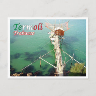 Italien - Molise - Termoli - Il Trabucco - Vykort
