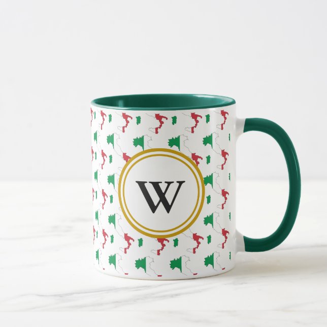ITALIEN | Monogram Blsed Nation Christian Italia Mugg (Höger)