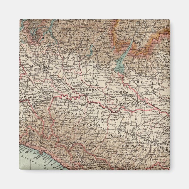 Italien norr magnet (Framsidan)