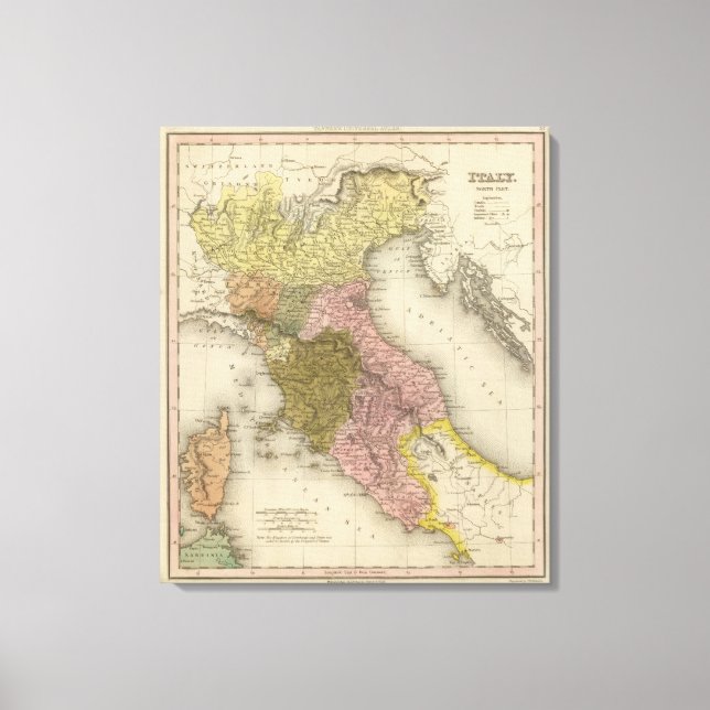 Italien norra del 2 canvastryck (Framsida)