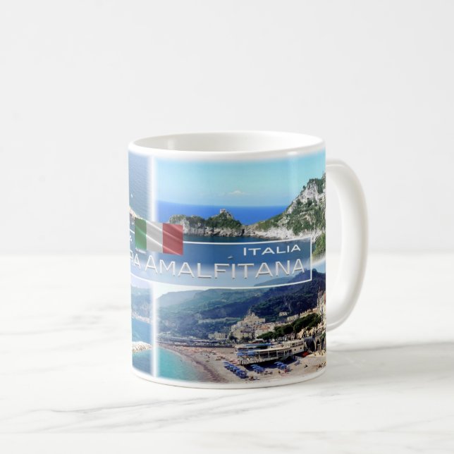 Italien nr Kampanien - Amalfi Kusten - Kaffemugg (Framsida höger)