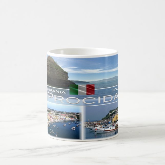 Italien nr Kampanien - Procida - Kaffemugg (Center)