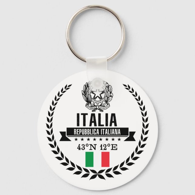 Italien Nyckelring (Framsida)