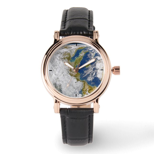 Italien och Adriatiska havet. Armbandsur (Framsida)