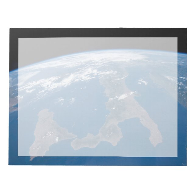 Italien och dess ö Sicilien. Anteckningsblock (Framsida)