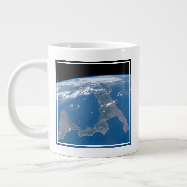 Italien och dess ö Sicilien. Jumbo Mugg (Vänster)