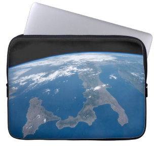 Italien och dess ö Sicilien. Laptop Fodral