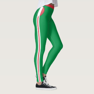 Italien och italienska Flagga, mode, rese/sport fl Leggings