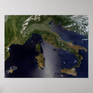 Italien och sydöstra Frankrike Poster