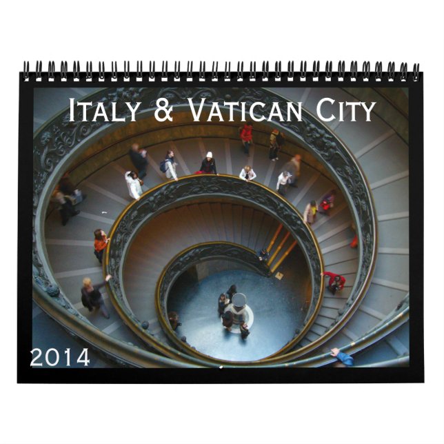 italien och vatican 2014 kalender (Omslag)