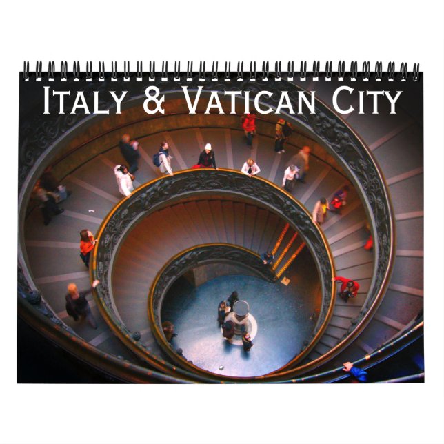 italien och vatikanen 2026 kalender (Omslag)
