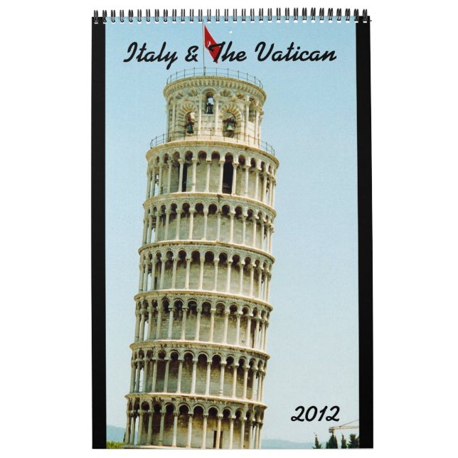 italien och vatikankalender 2012 kalender (Omslag)