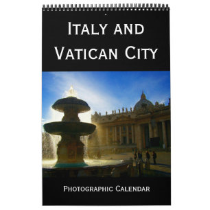 italien och vatikanstaten kalender