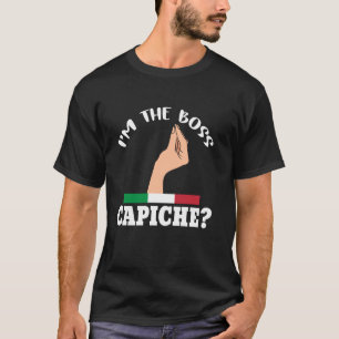 Italien Ord, Italien Humor, capiche Apparel, icke- T Shirt