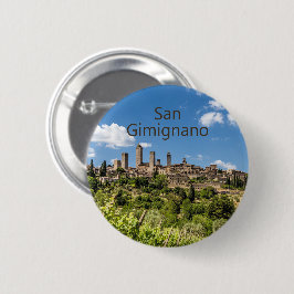 Italien Panorama Souvenir San Gimignano Tuscany Knapp