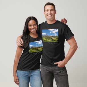 Italien Panorama Souvenir San Gimignano Tuscany T Shirt