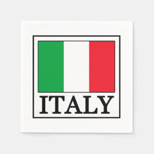 Italien Pappersservett