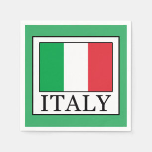 Italien Pappersservett