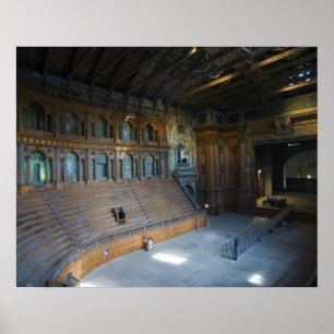 Italien, Parma, Teatro Farnese Poster