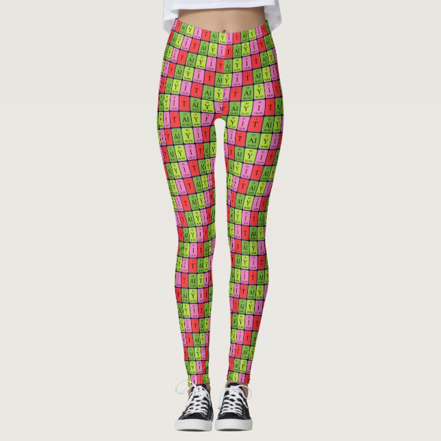 Italien periodiska bord patriotiska legeringar 1 leggings (Framsida)