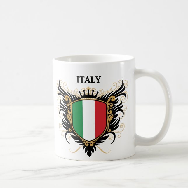 Italien [personifiera], kaffemugg (Höger)