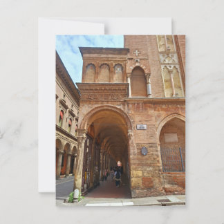 Italien Piazza Rossini Bologna Vykort